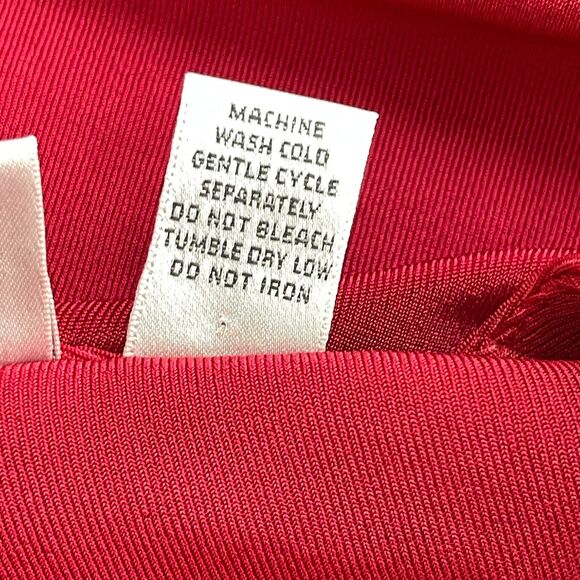 Chico's Travelers Women's Cardigan Top Open-Front 3 X-Large 16 Red 3/4 Sleeves - Picture 9 of 9